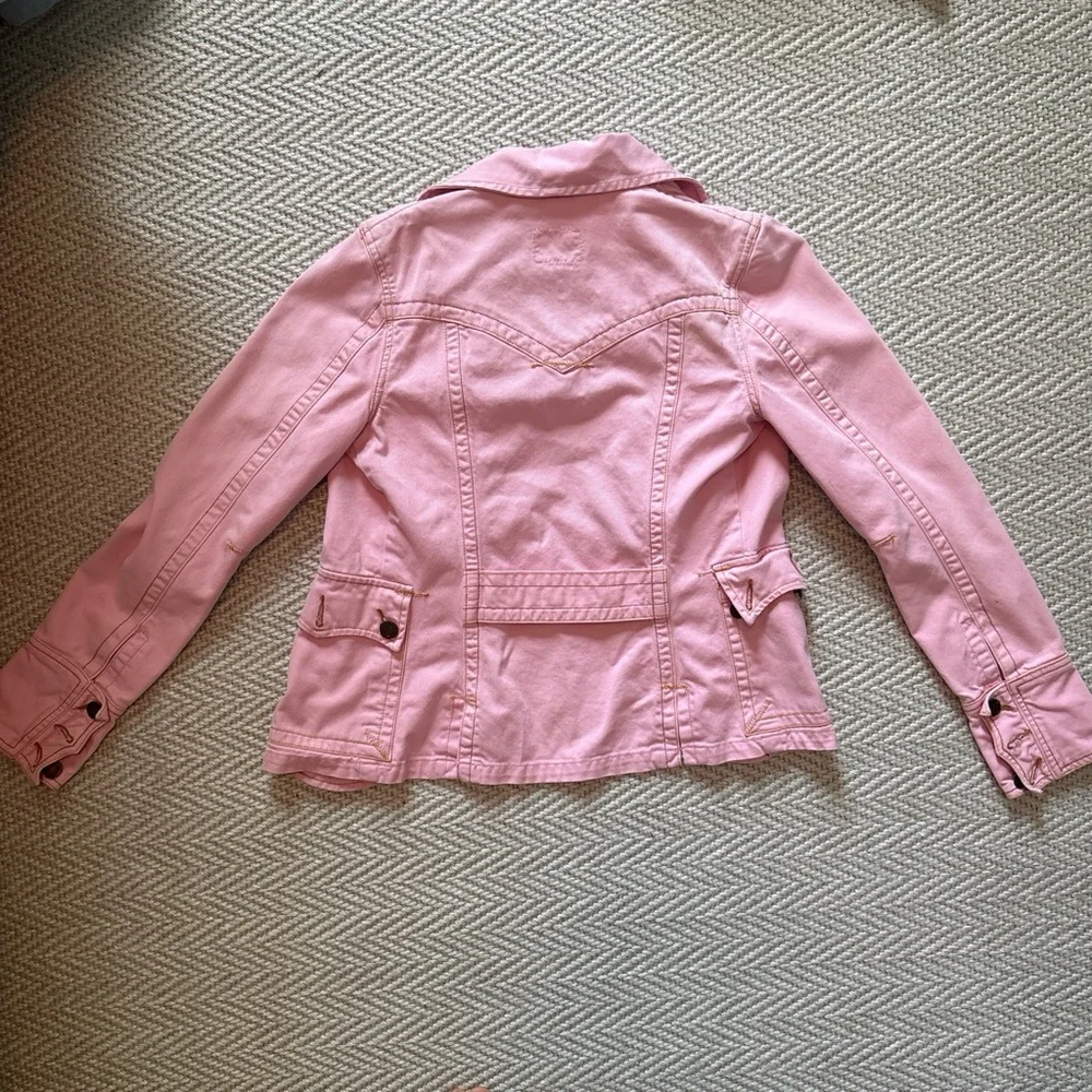 Pink Button-Up Jacket - Picture 2 of 2